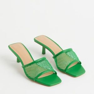 H&M Slip On Kitten Heels